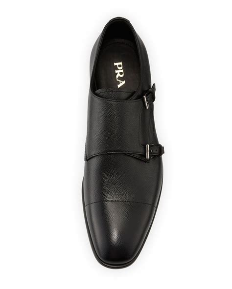 prada suede monk shoes